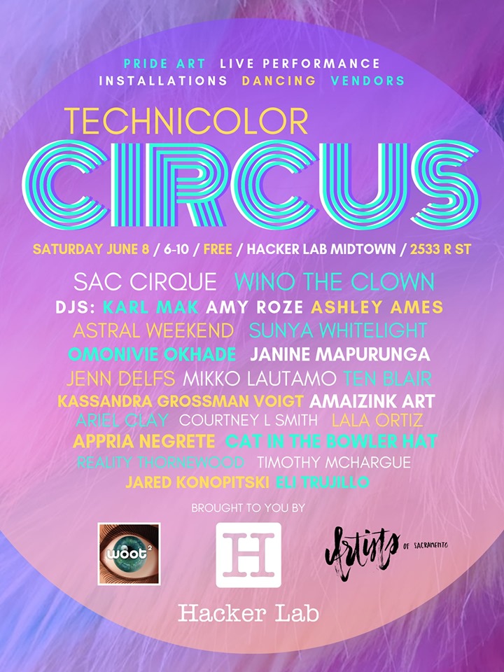 SAC-Special: 2nd Saturday - Technicolor Circus